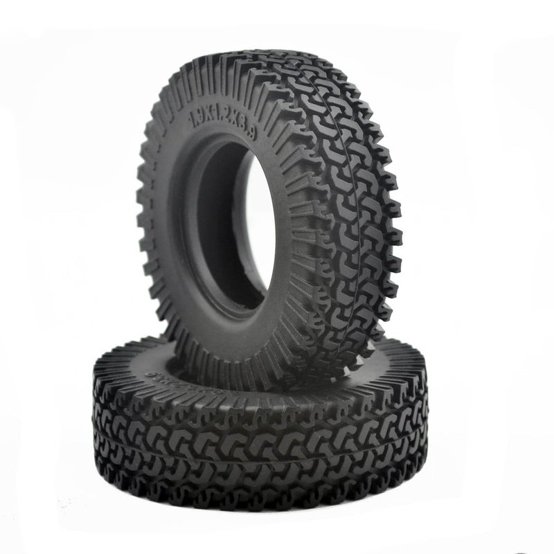 LAFEINA 100mm 1/10 Scale Rubber Tires for 1:10 RC Climbing Rock Crawler 1.9 Inch Wheels - Image 3